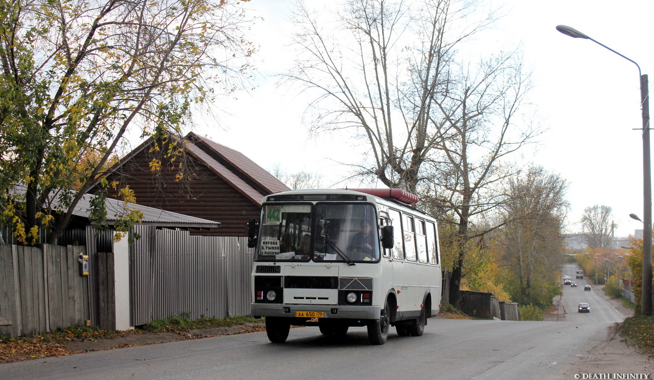 Томская область, ПАЗ-32054 № АА 650 70