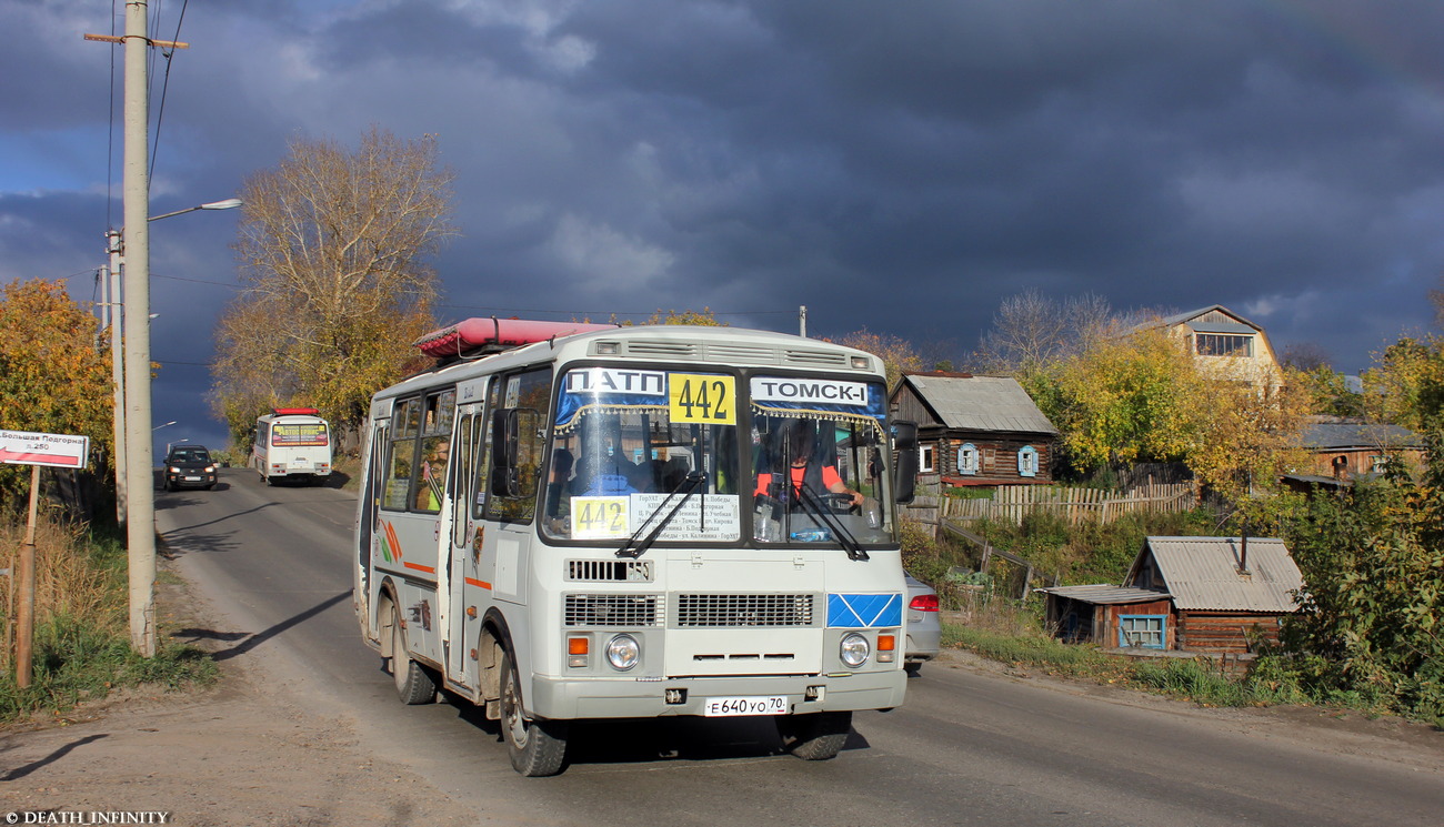 Томская область, ПАЗ-32054 № Е 640 УО 70