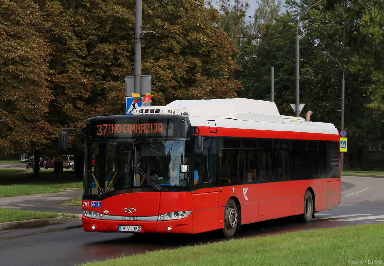 Литва, Solaris Urbino III 12 CNG № 791