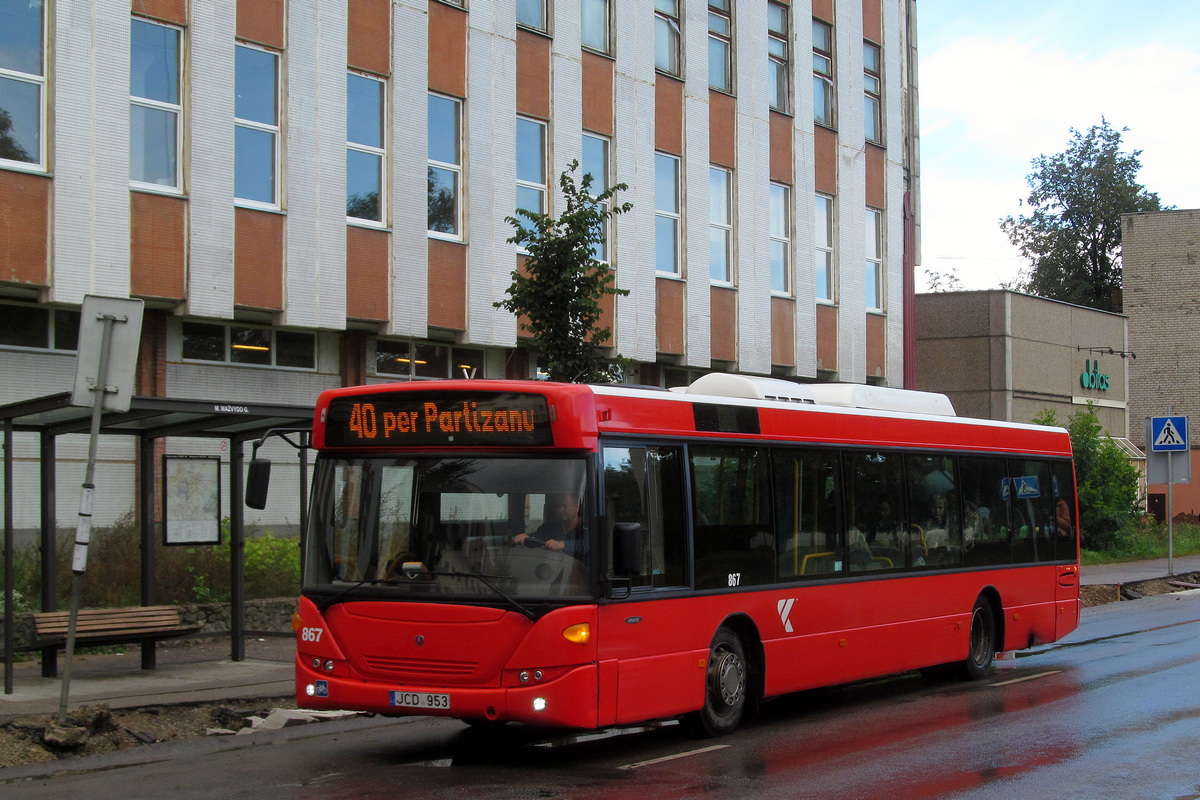 Литва, Scania OmniCity II № 867