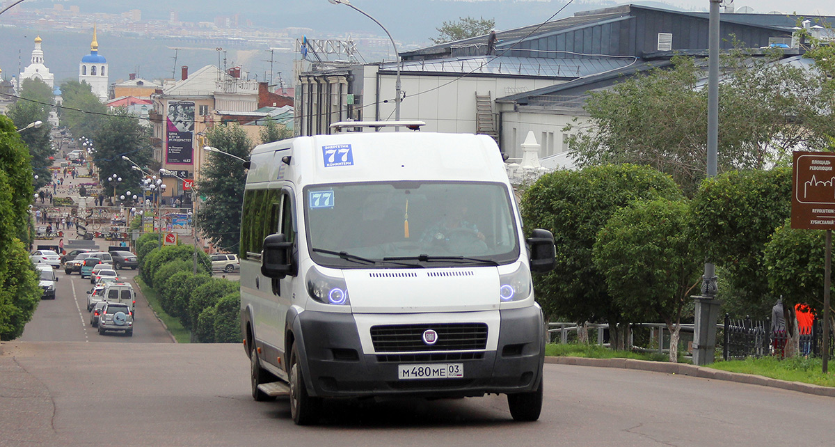 Бурятия, Нижегородец-FST613 (FIAT Ducato) № М 480 МЕ 03