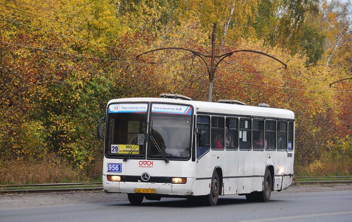 Омская область, Mercedes-Benz O345 № 956