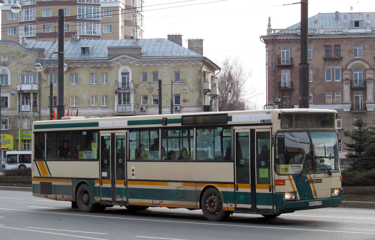 Perm region, Mercedes-Benz O405 č. А 493 ХТ 159