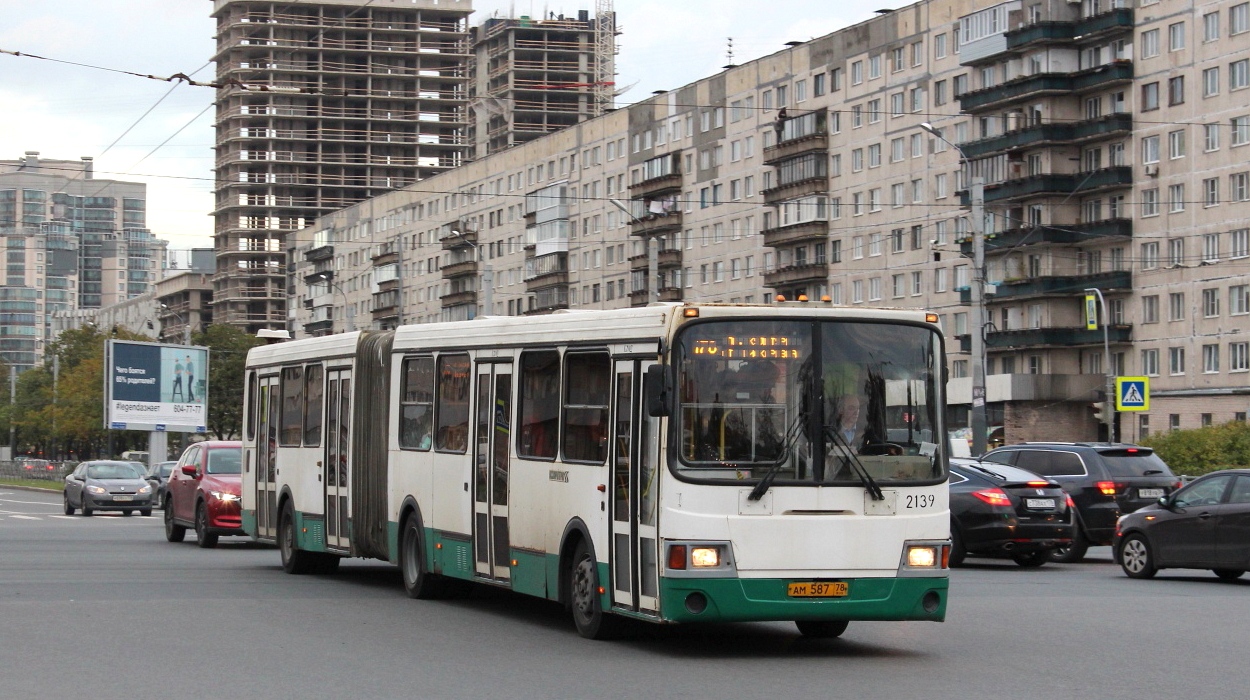 Санкт-Петербург, ЛиАЗ-6212.00 № 2139