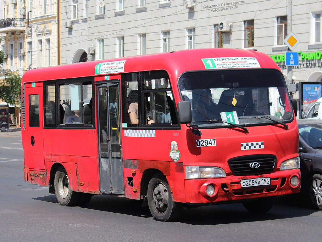 Ростовская область, Hyundai County SWB C08 (ТагАЗ) № 02947