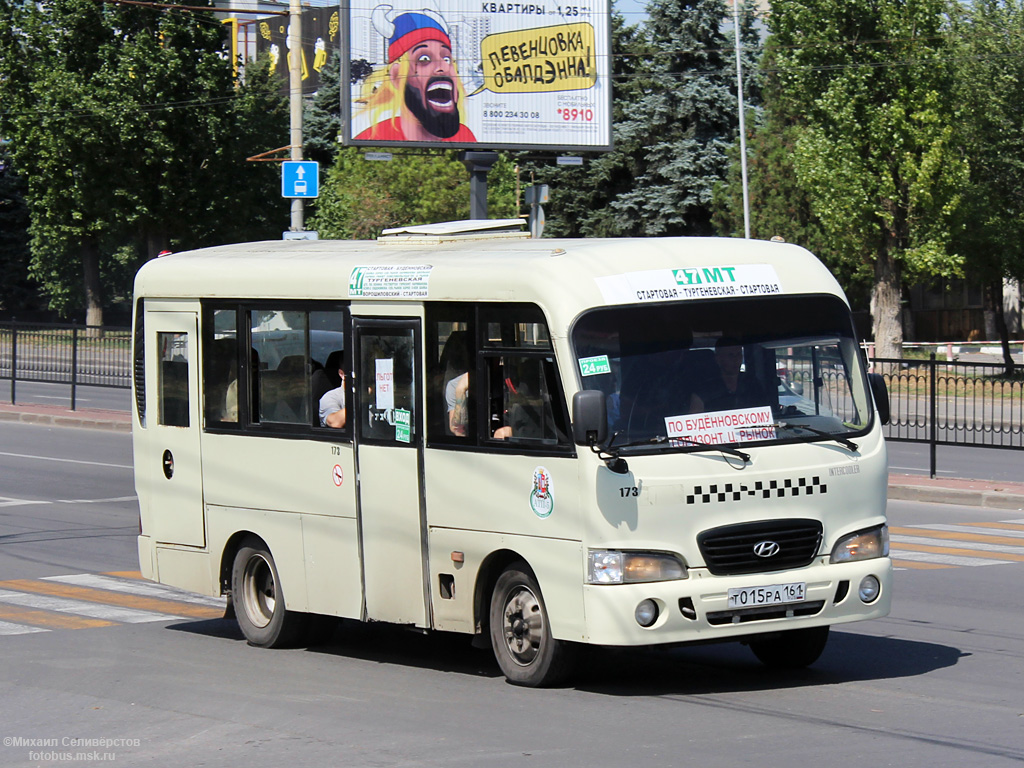 Ростовская область, Hyundai County SWB C08 (РЗГА) № 173