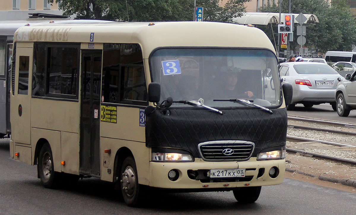 Бурятия, Hyundai County SWB C08 (РЗГА) № К 217 КХ 03