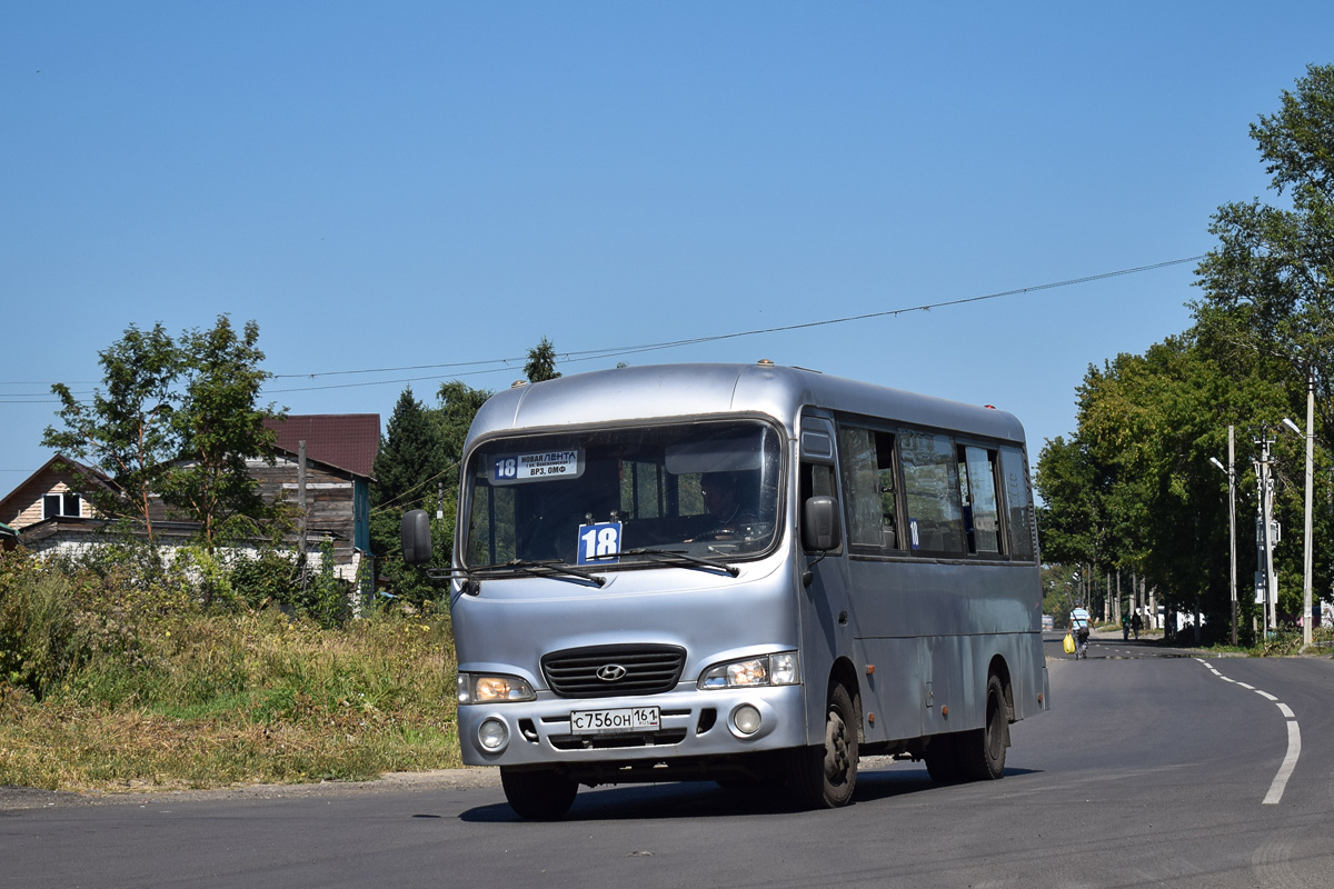 Алтайский край, Hyundai County LWB C09 (ТагАЗ) № С 756 ОН 161