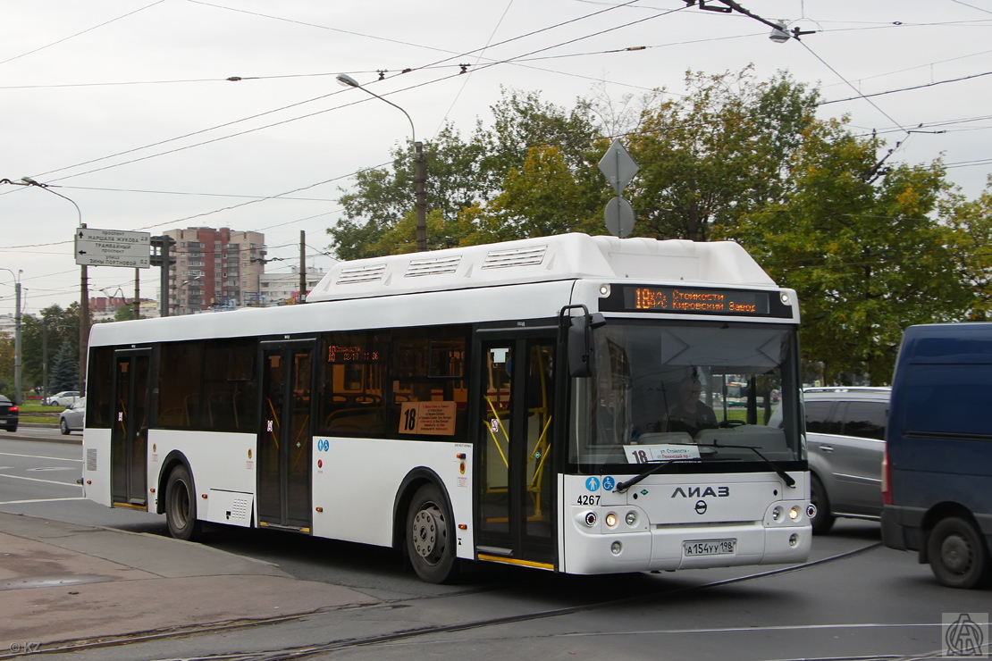 Санкт-Петербург, ЛиАЗ-5292.67 (CNG) № 4267