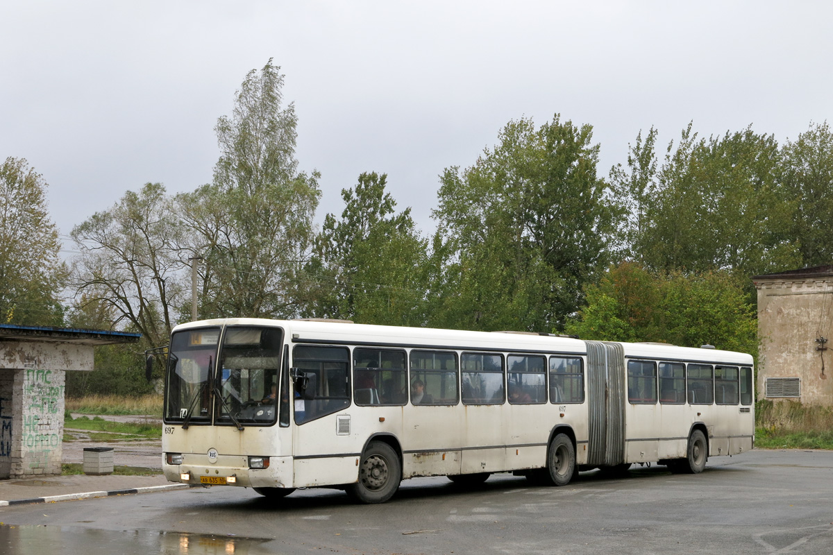 Псковская область, Mercedes-Benz O345G № 697