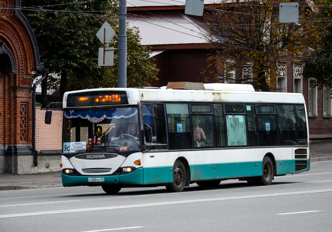 Владимирская область, Scania OmniLink I (Скания-Питер) № У 200 НХ 33