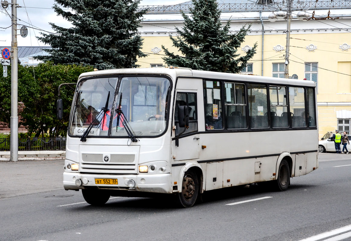 Владимирская область, ПАЗ-320412-03 № ВТ 552 33