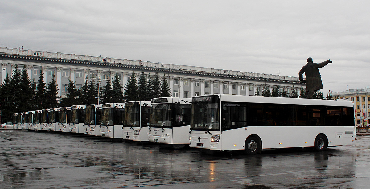 Кемеровская область - Кузбасс — Новые автобусы