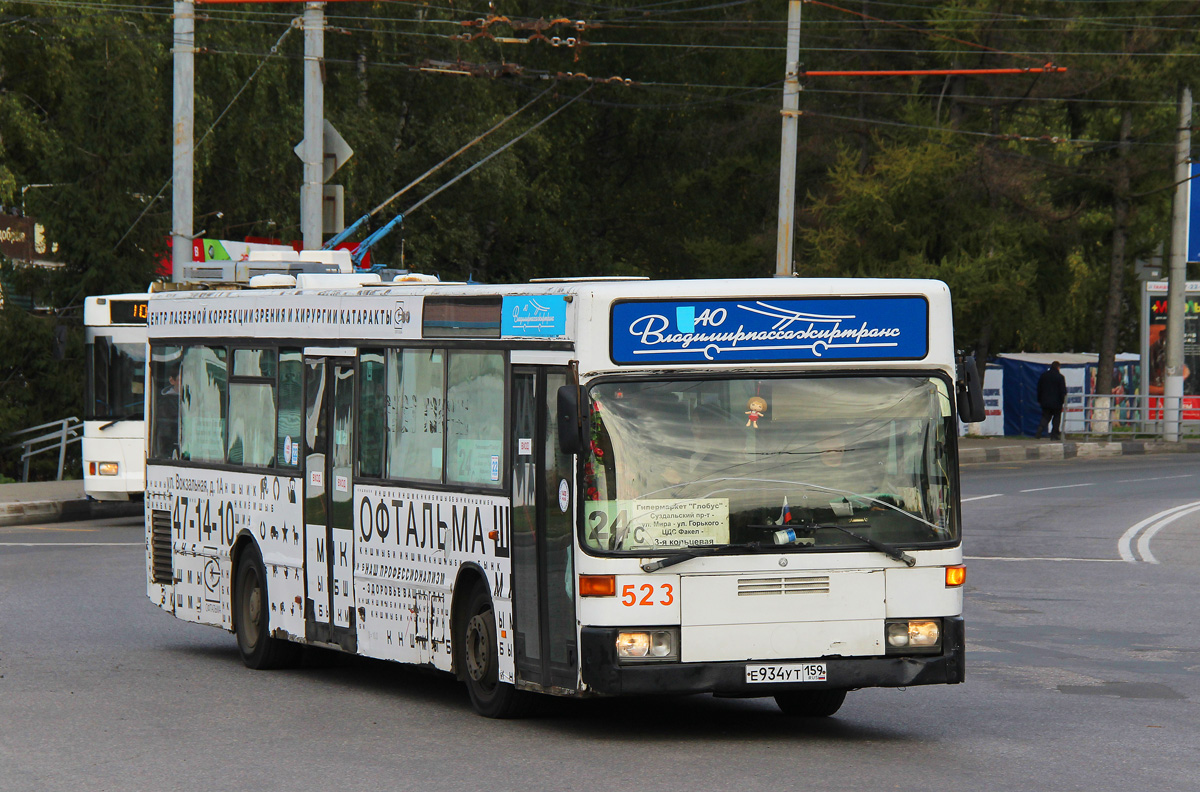 Владимирская область, Mercedes-Benz O405N № 523