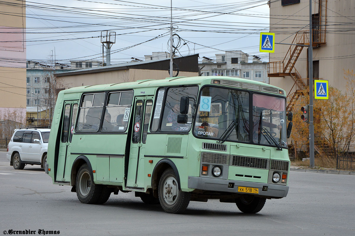 Саха (Якутия), ПАЗ-32054 № КК 518 14