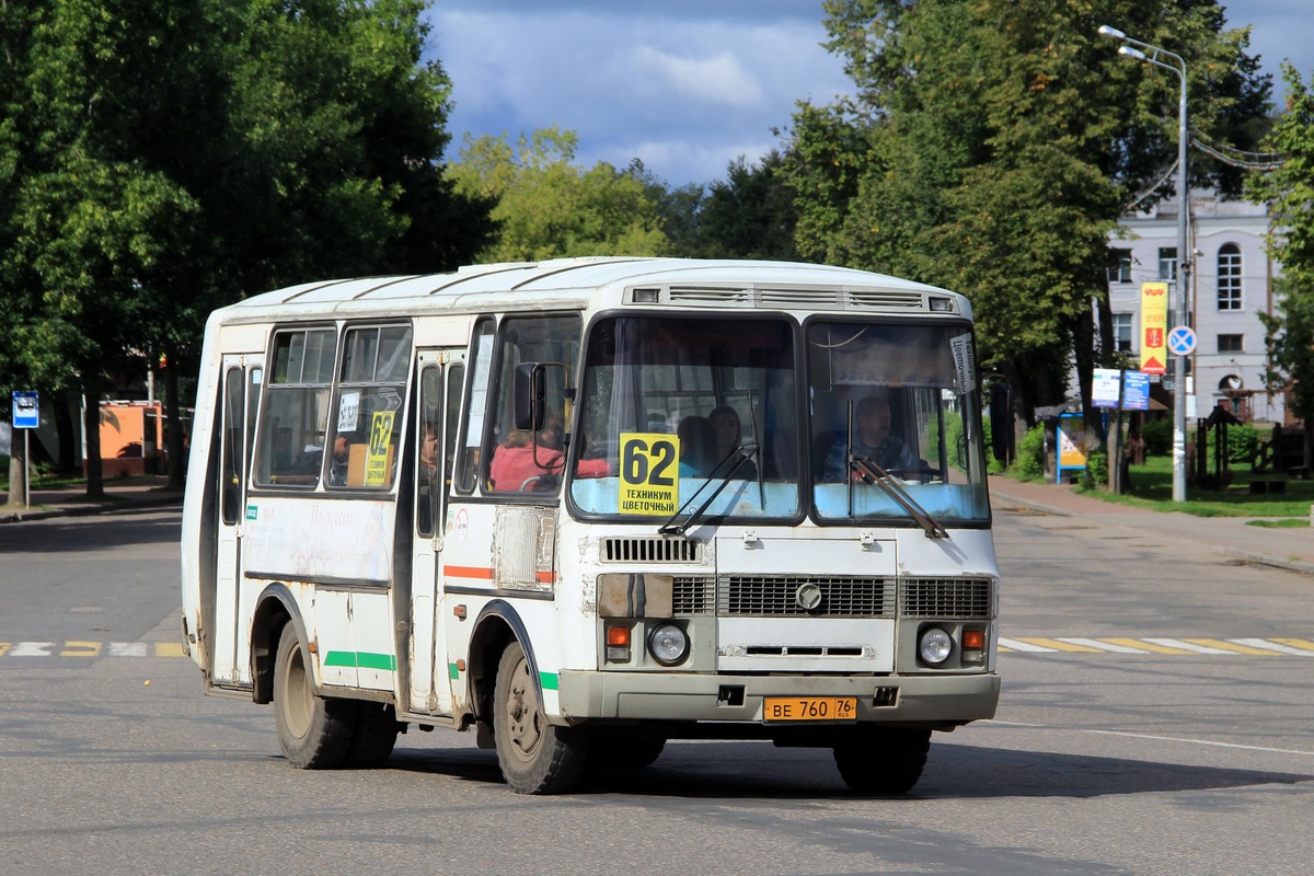 Ярославская область, ПАЗ-32054 № ВЕ 760 76