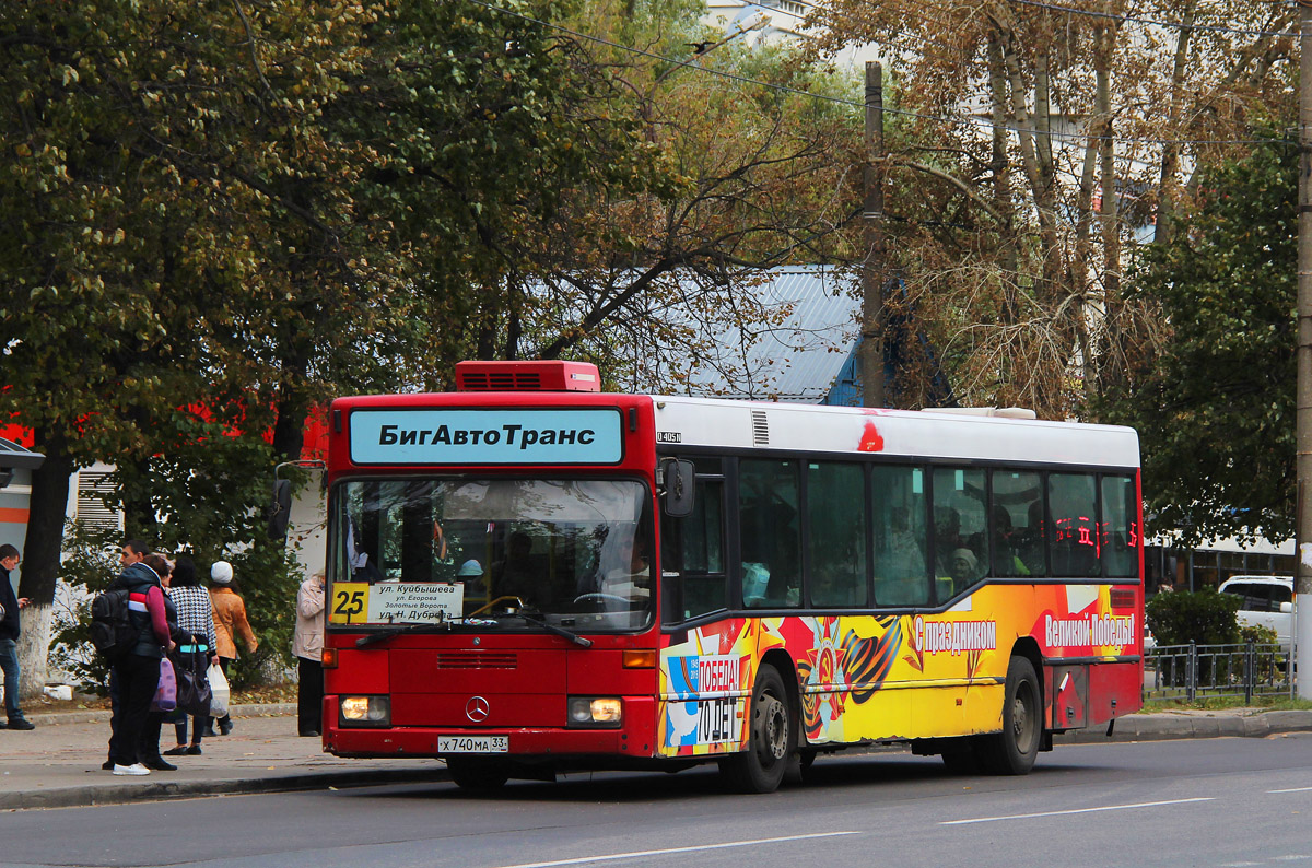 Vladimir region, Mercedes-Benz O405N2 № Х 740 МА 33