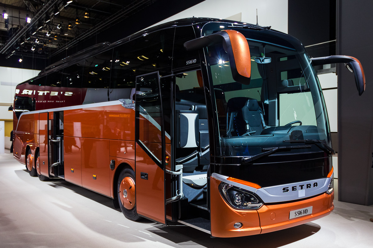 Баден-Вюртемберг, Setra S516HD № [125201]; Нижняя Саксония — IAA Nutzfahrzeuge 2018