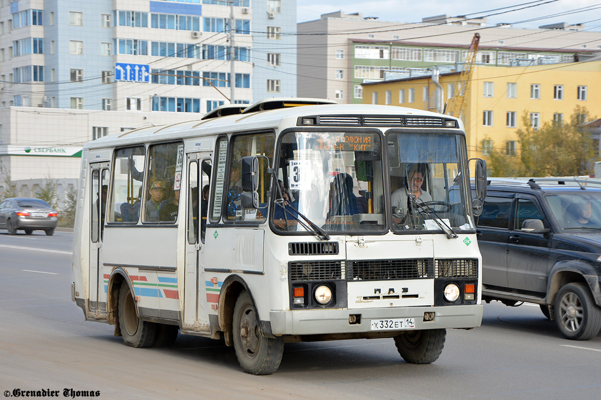 Саха (Якутия), ПАЗ-32054-60 № Х 332 ЕТ 14