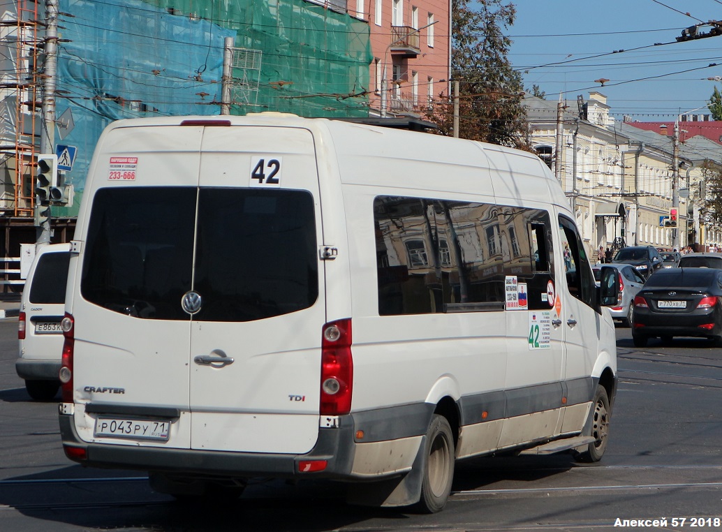 Тульская область, Луидор-22370C (Volkswagen Crafter) № Р 043 РУ 71