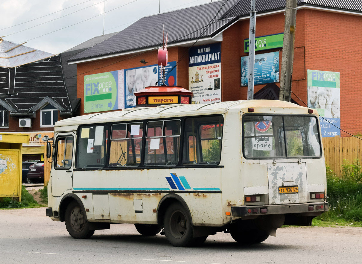 Тверская область, ПАЗ-32053 № АА 936 69