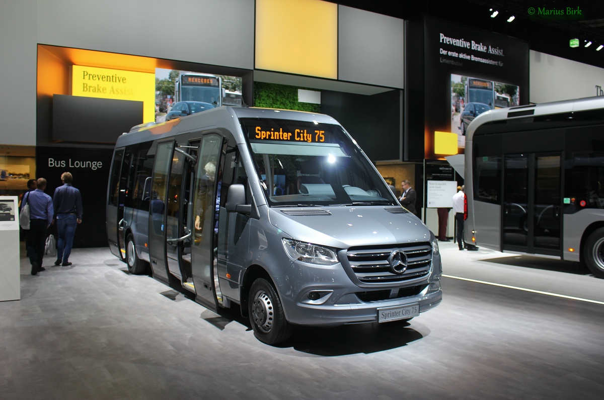 Северный Рейн-Вестфалия, Mercedes-Benz Sprinter City 75 № Sprinter City 75; Нижняя Саксония — IAA Nutzfahrzeuge 2018