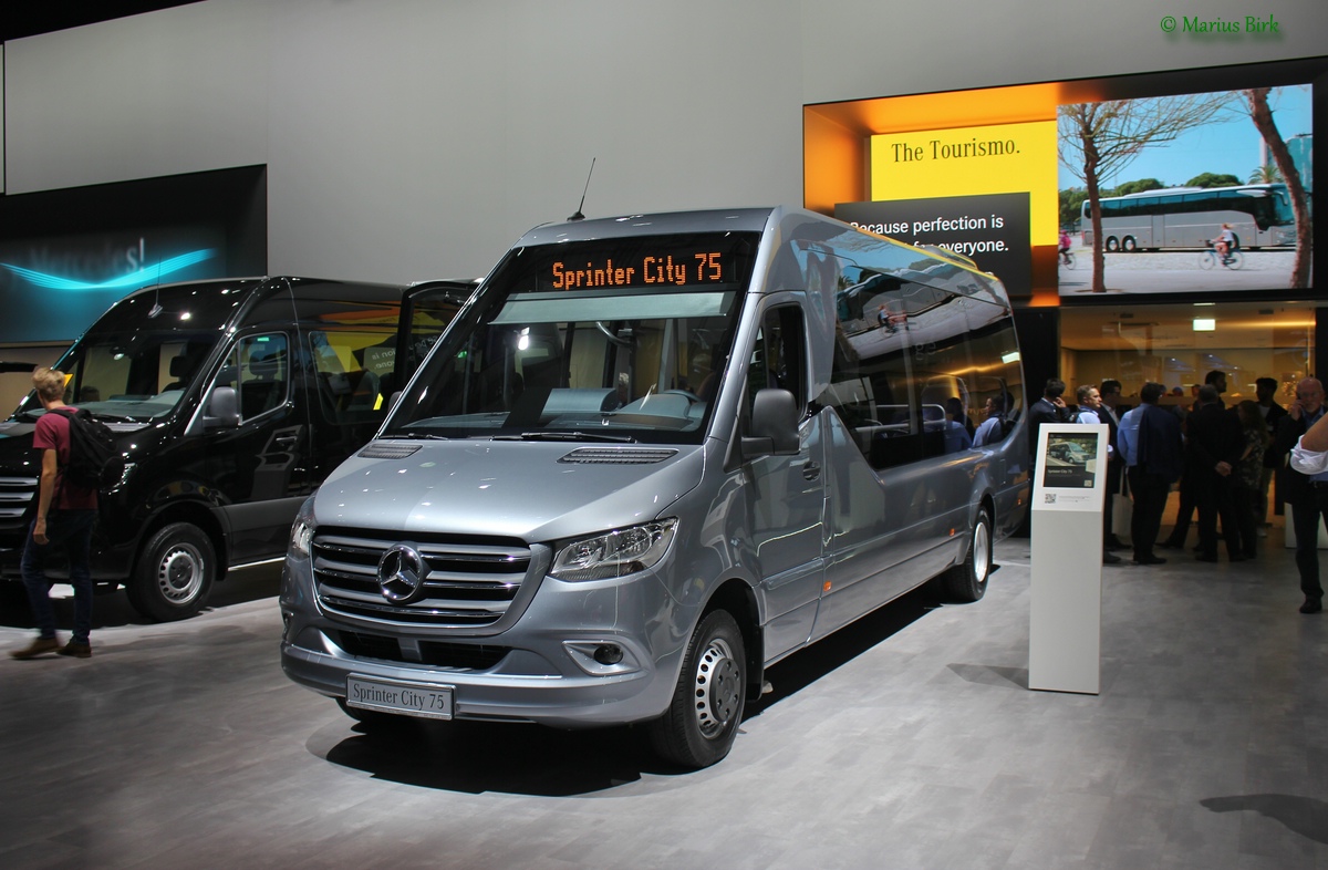 Северный Рейн-Вестфалия, Mercedes-Benz Sprinter City 75 № Sprinter City 75; Нижняя Саксония — IAA Nutzfahrzeuge 2018