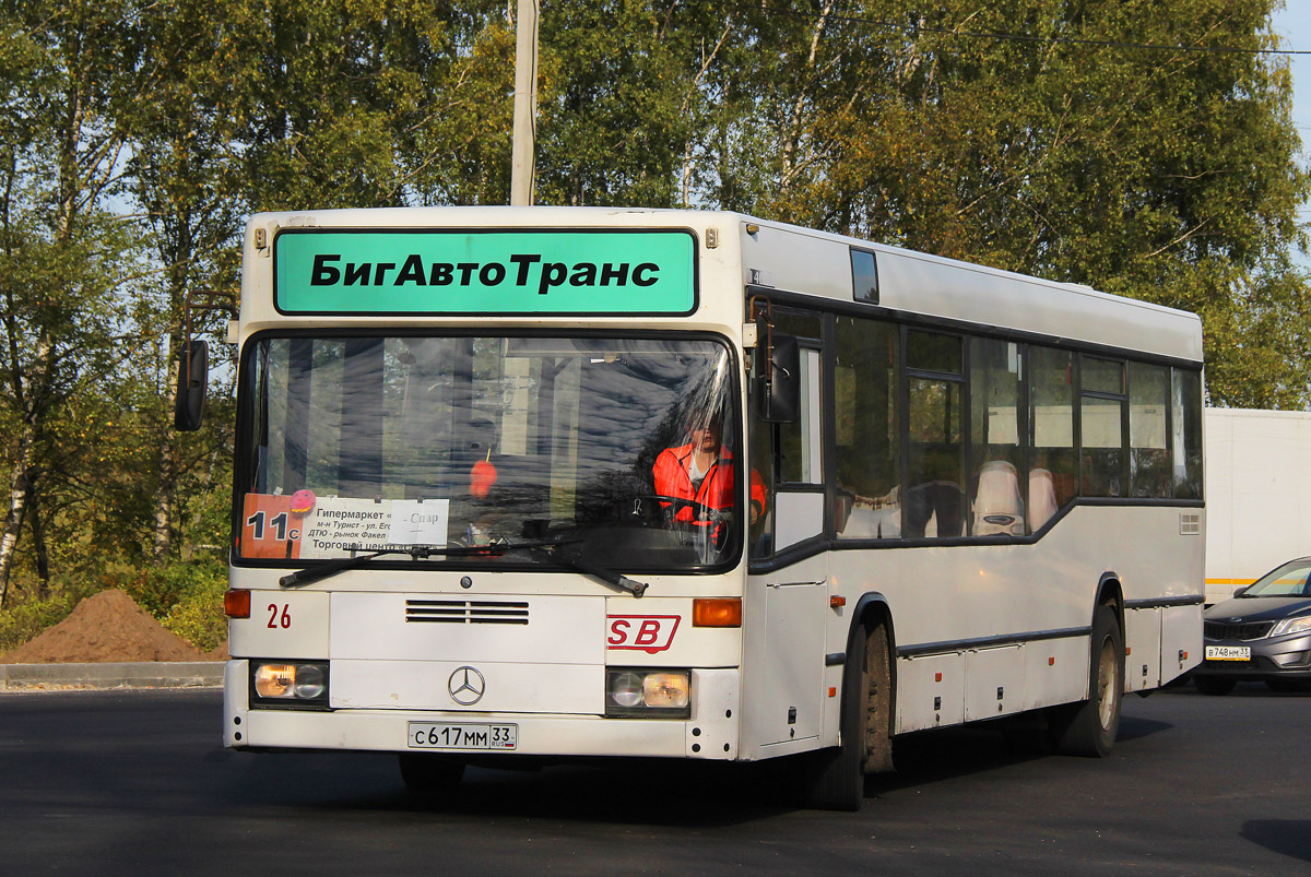 Владимирская область, Mercedes-Benz O405N2 № С 617 ММ 33