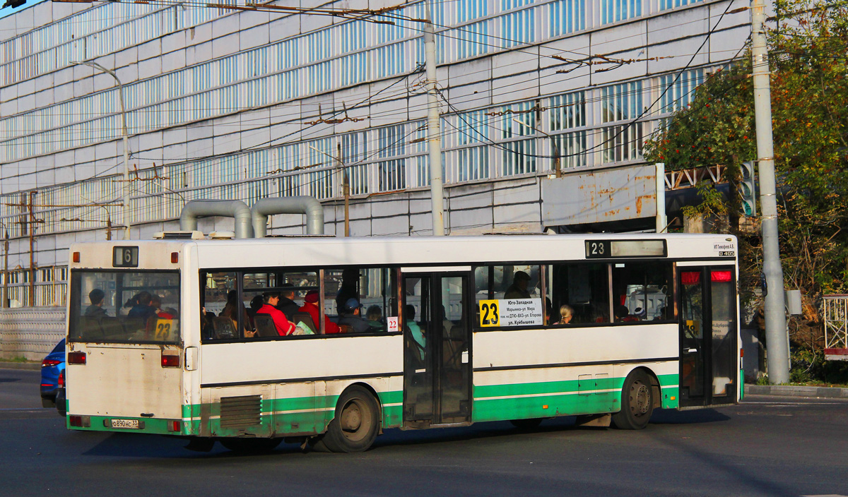 Vladimir region, Mercedes-Benz O405 # О 890 НС 33