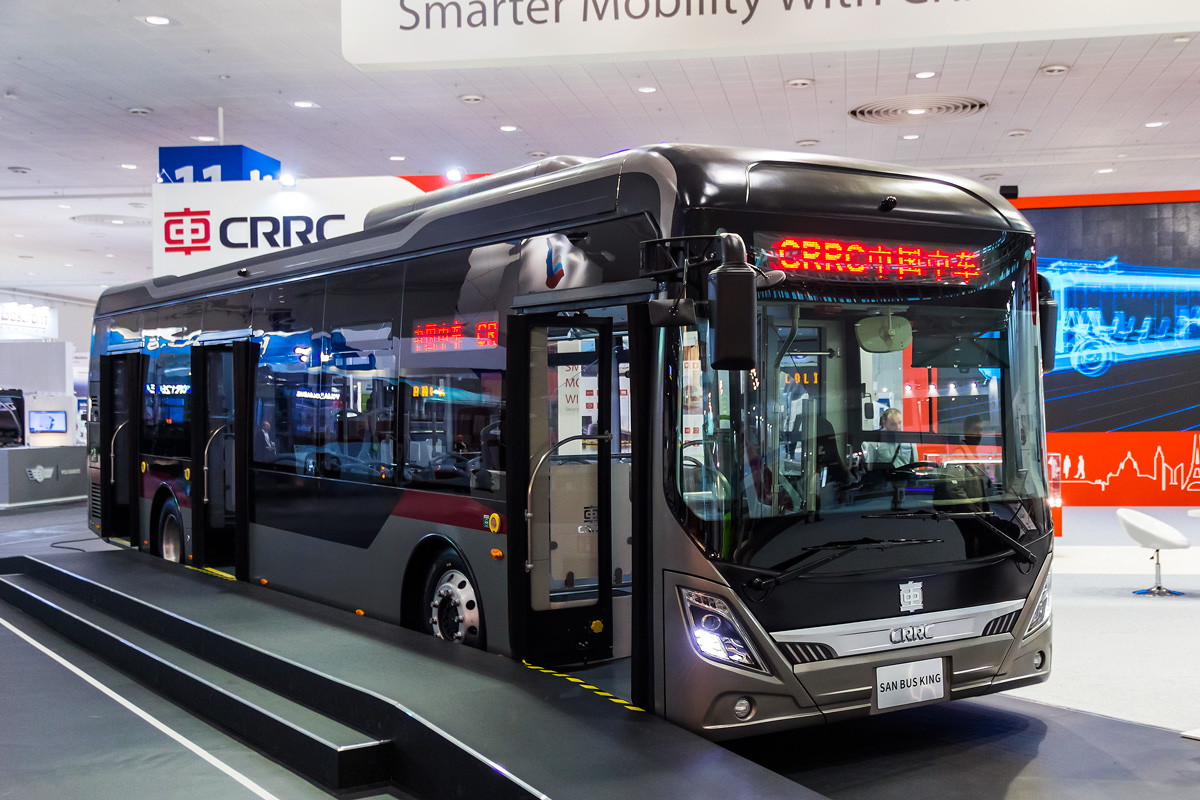 Китай, CRRC TEG6125BEV03 № CRRC; Нижняя Саксония — IAA Nutzfahrzeuge 2018