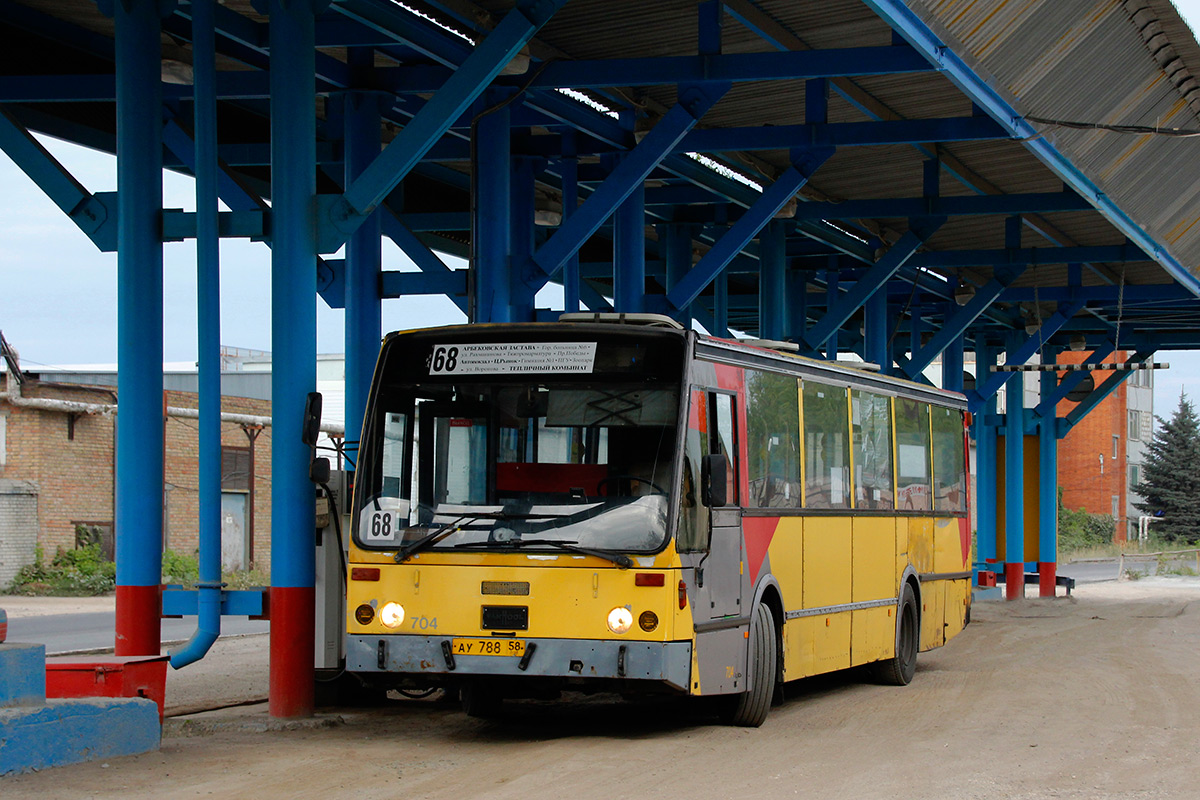 Penza region, Van Hool A600 č. АУ 788 58