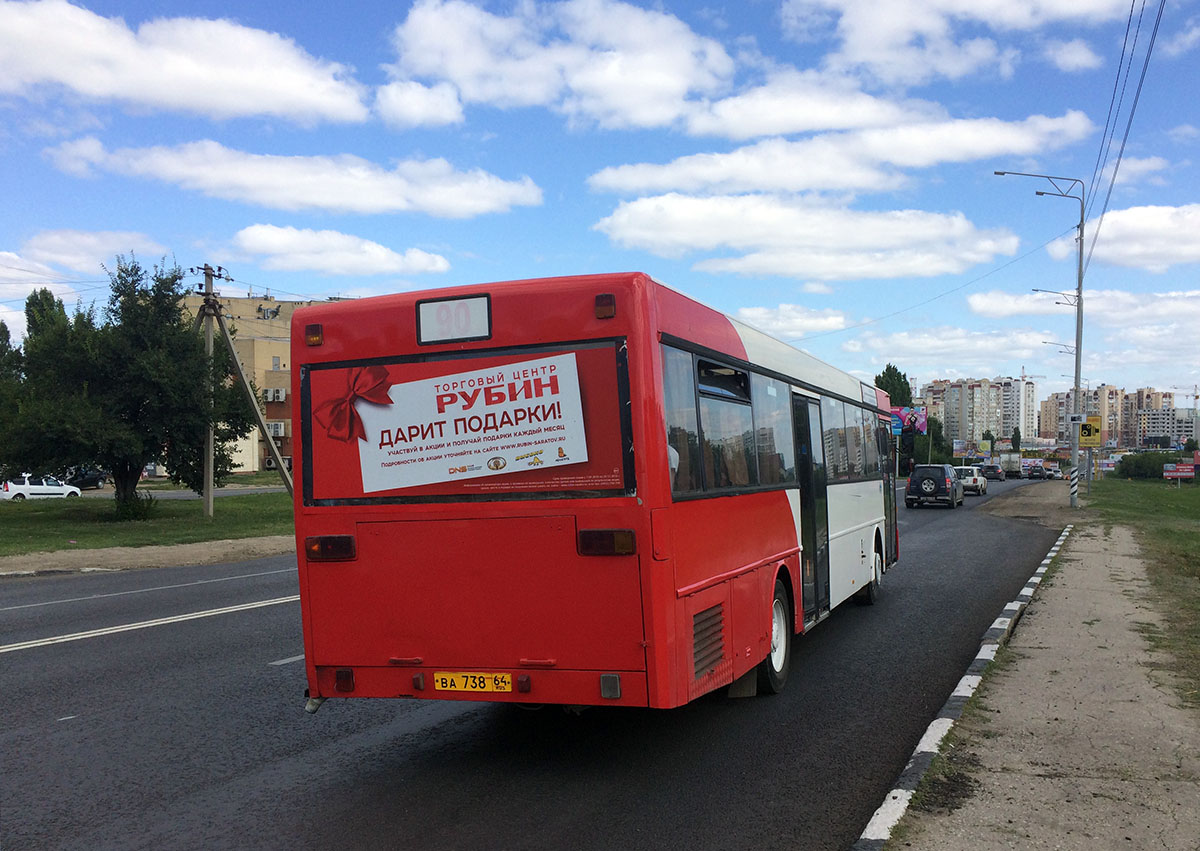 Saratov region, Mercedes-Benz O405 # ВА 738 64