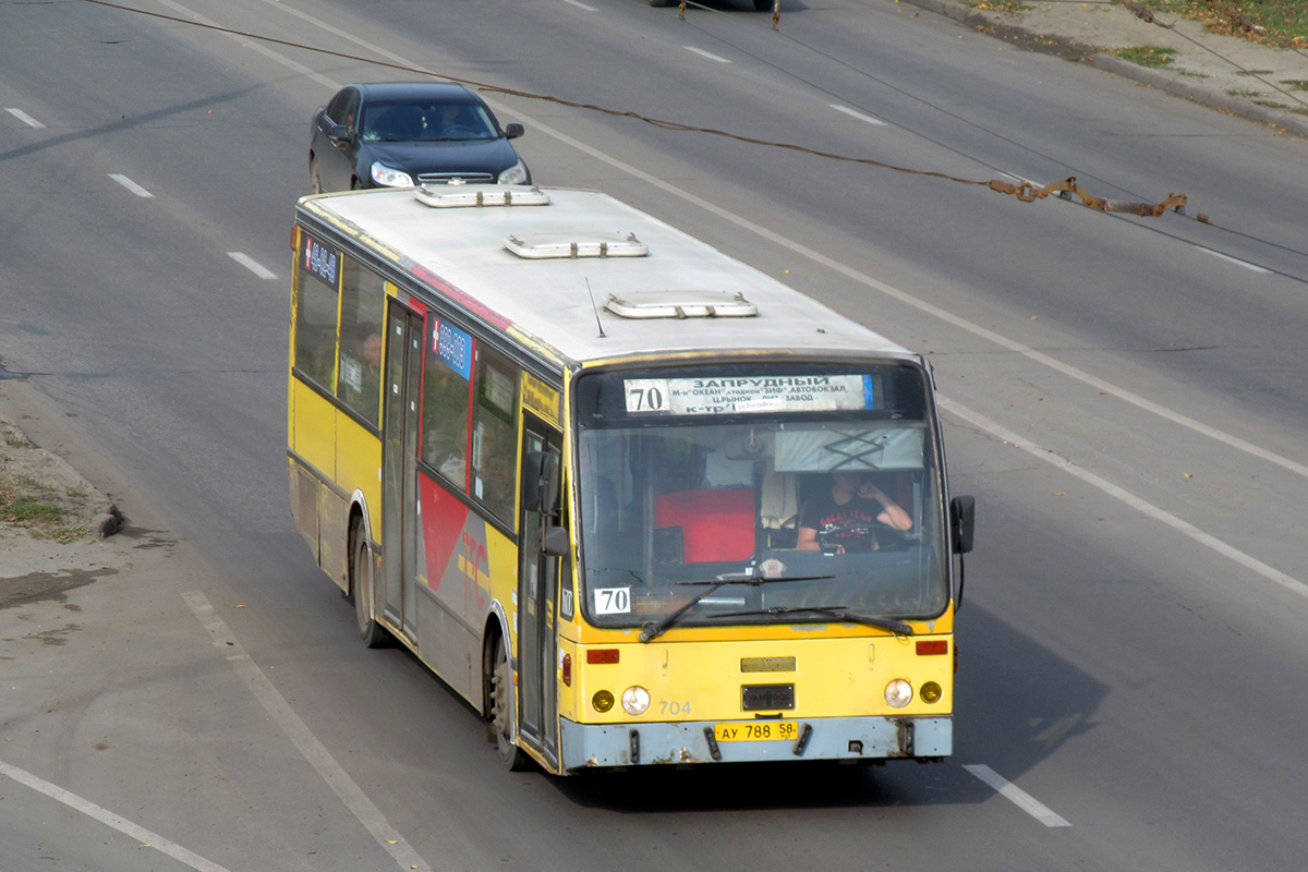 Пензенская вобласць, Van Hool A600 № АУ 788 58