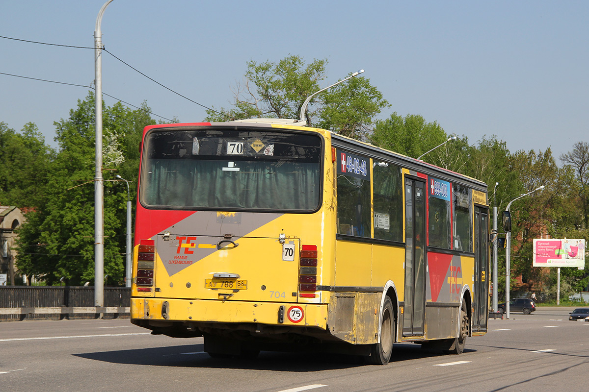 Penza region, Van Hool A600 č. АУ 788 58