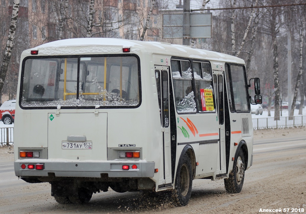 Орловская область, ПАЗ-32054 № Н 731 АУ 152