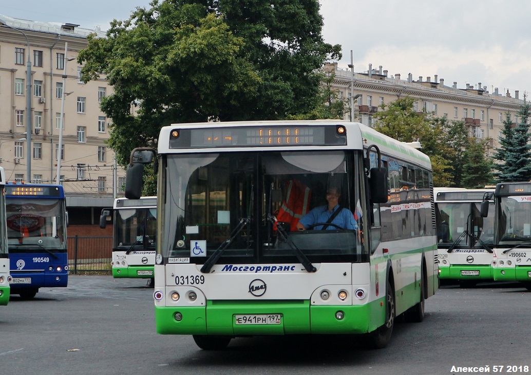 Москва, ЛиАЗ-5292.21 № 031369