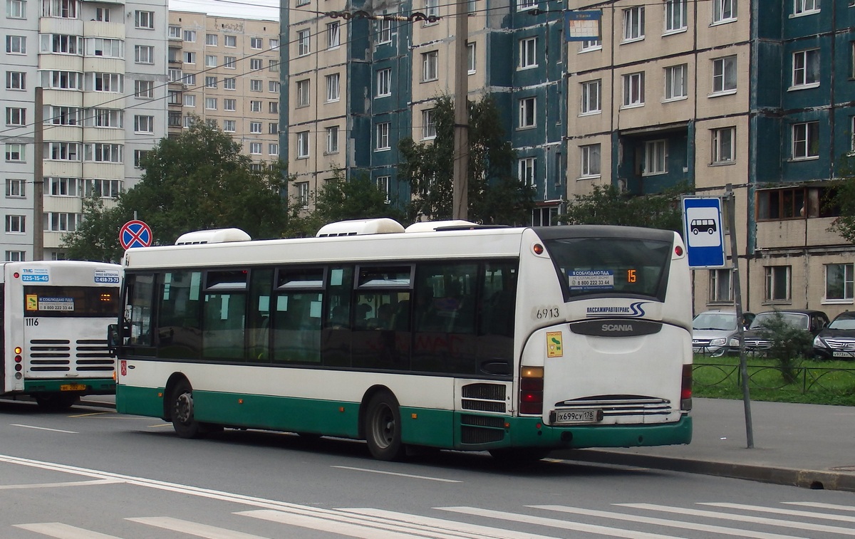 Санкт-Петербург, Scania OmniLink I (Скания-Питер) № 6913