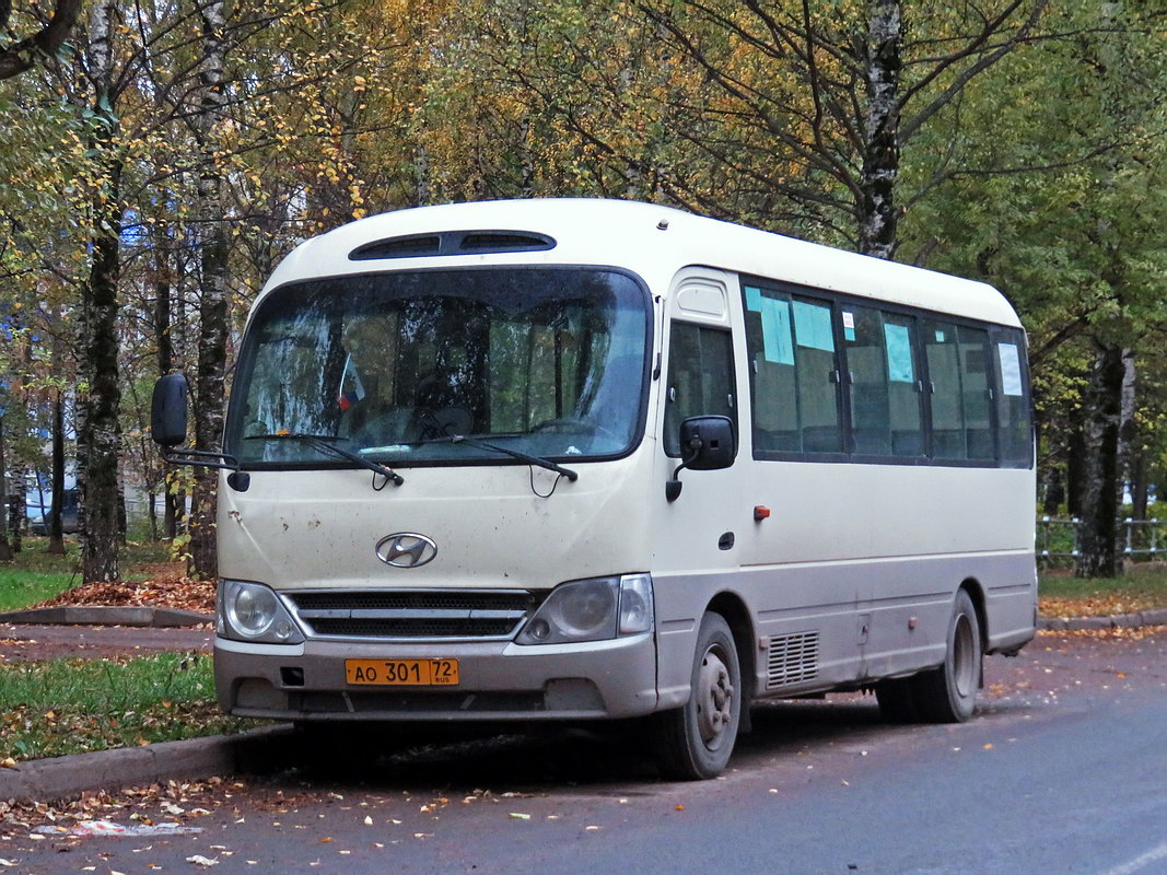 Тюменская область, Hyundai County Kuzbass № АО 301 72