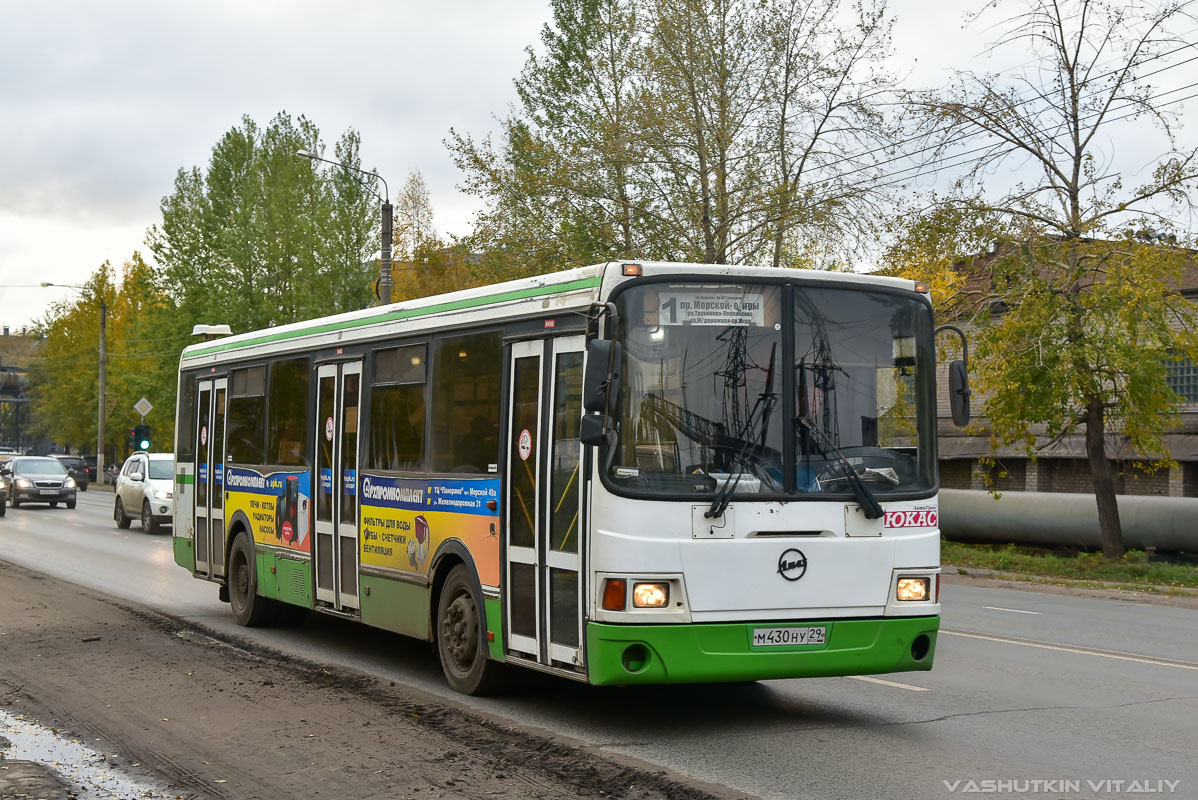 Архангельская область, ЛиАЗ-5293.53 № М 430 НУ 29