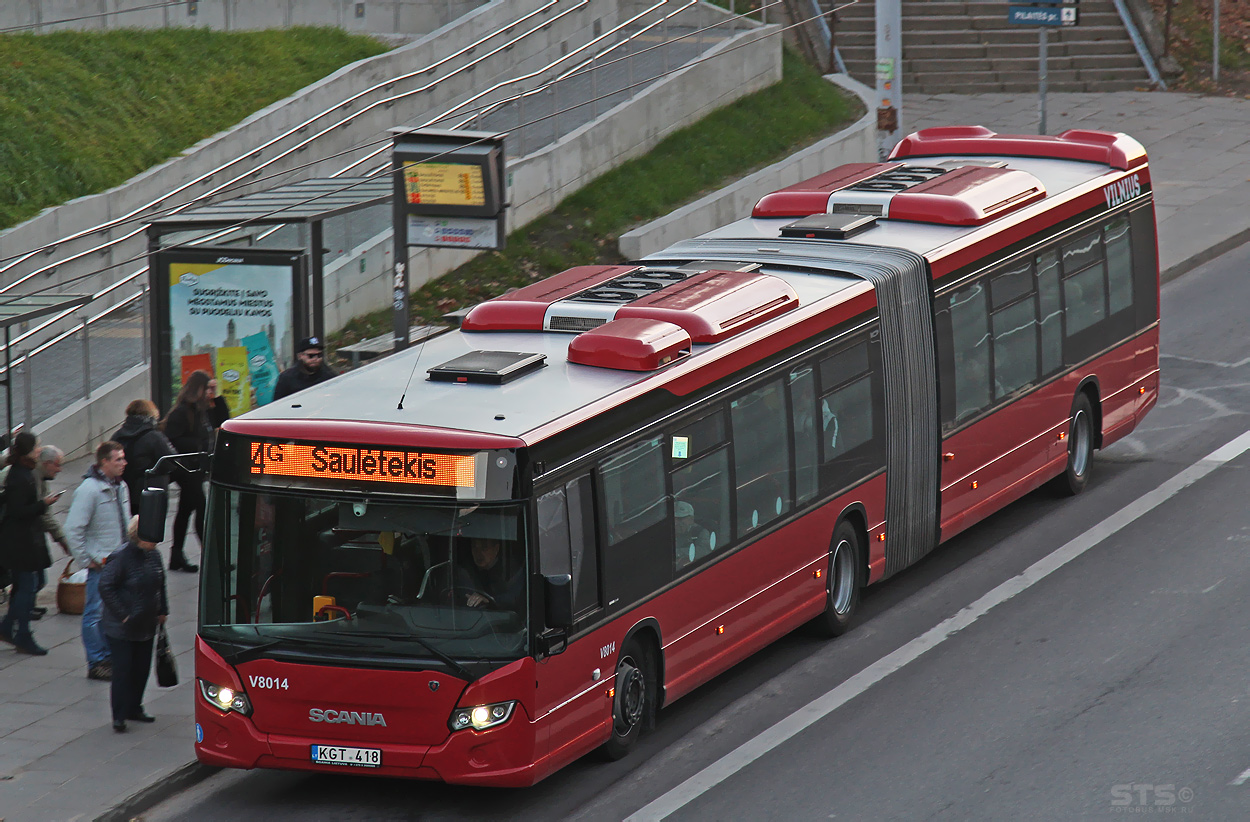 Литва, Scania Citywide LFA № V8014