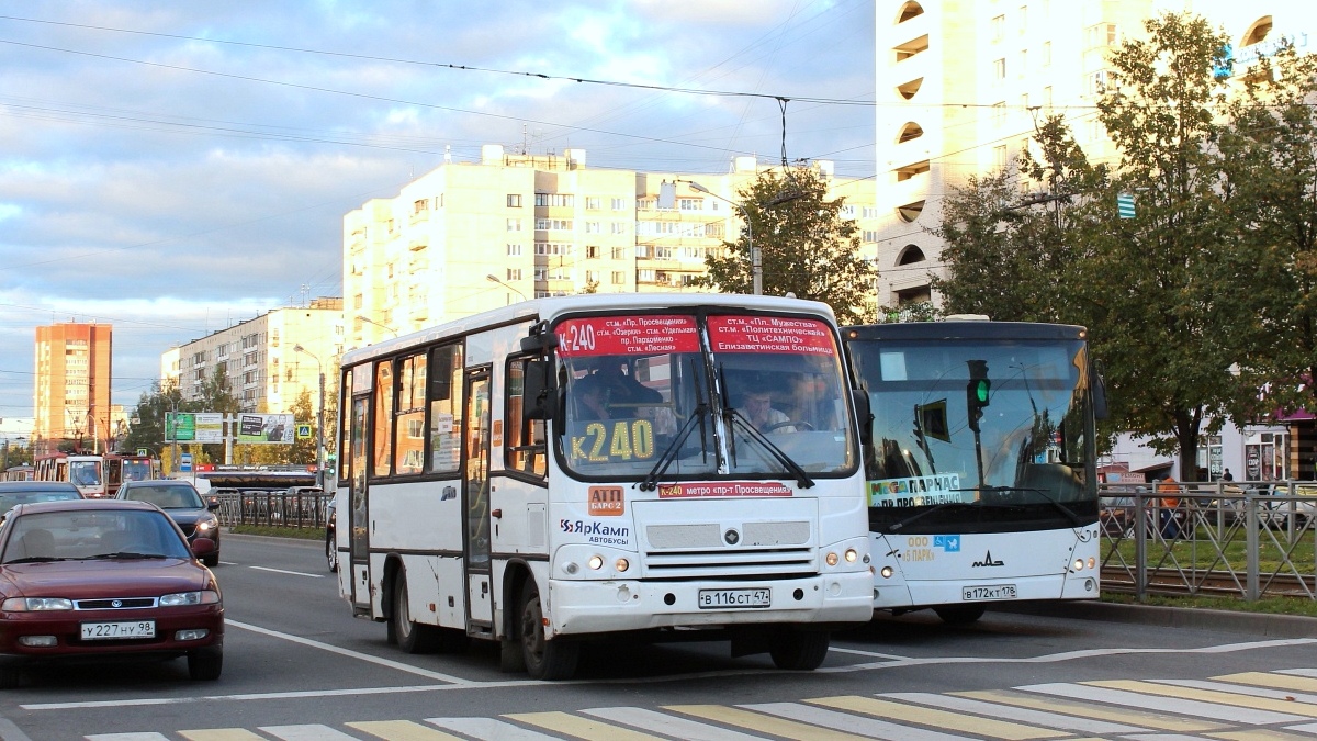 Санкт-Петербург, ПАЗ-320402-05 № 211