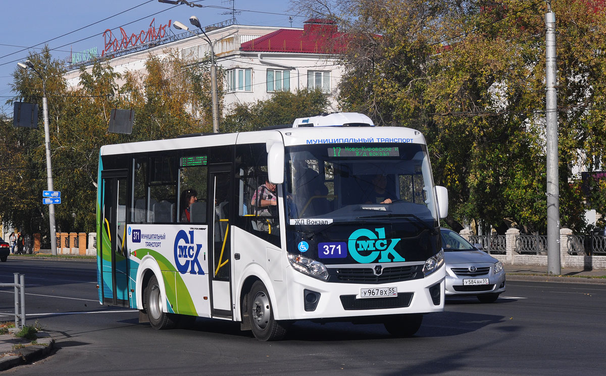 Omsk region, PAZ-320435-04 "Vector Next" # 371