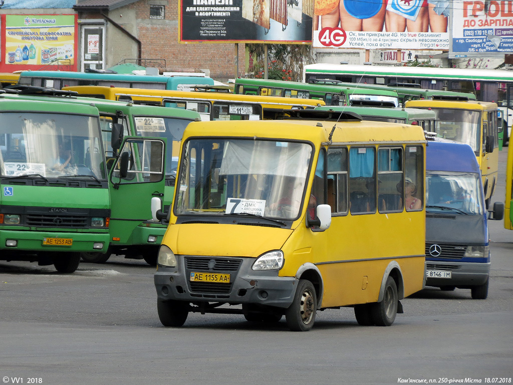 Днепропетровская область, БАЗ-22154 "Дельфин" № AE 1155 AA