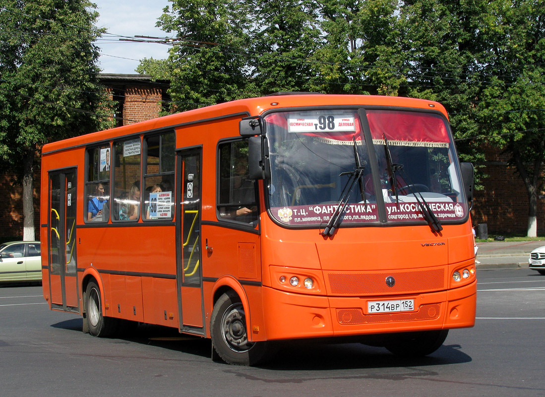 Нижегородская область, ПАЗ-320414-05 "Вектор" № Р 314 ВР 152