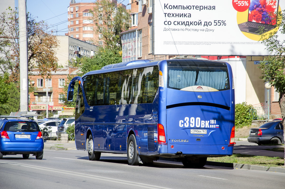 Ростовская область, Yutong ZK6119HA № С 390 ВК 161