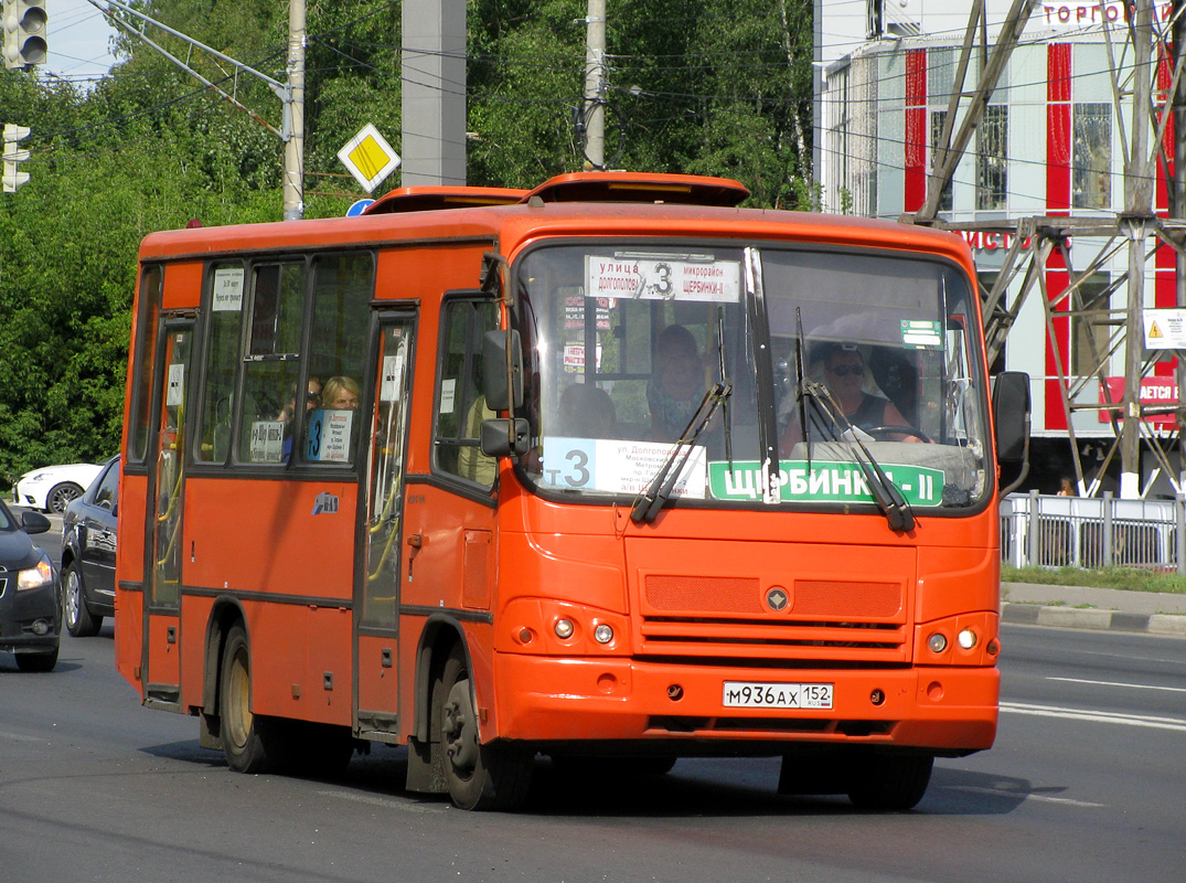 Нижегородская область, ПАЗ-320402-05 № М 936 АХ 152