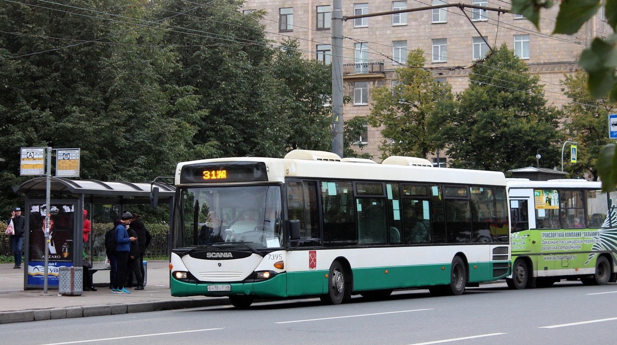 Санкт-Петербург, Scania OmniLink I (Скания-Питер) № 7395