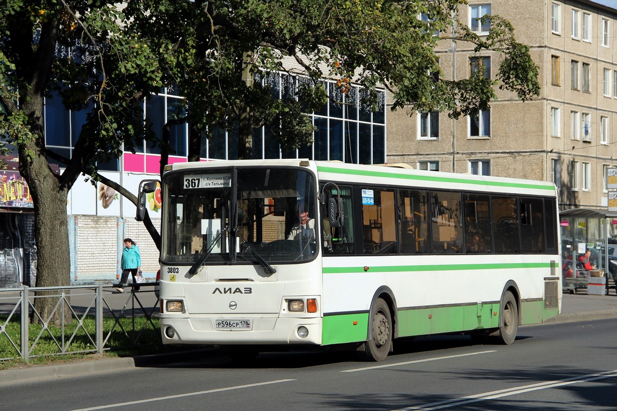 Санкт-Петербург, ЛиАЗ-5293.60 № 3803