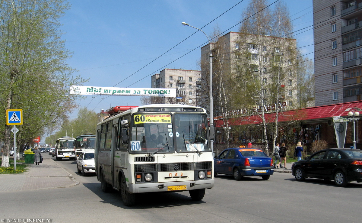 Томская область, ПАЗ-32054 № ВС 729 70