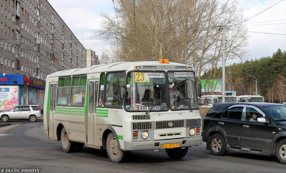 Томская область, ПАЗ-32054 № ВС 011 70